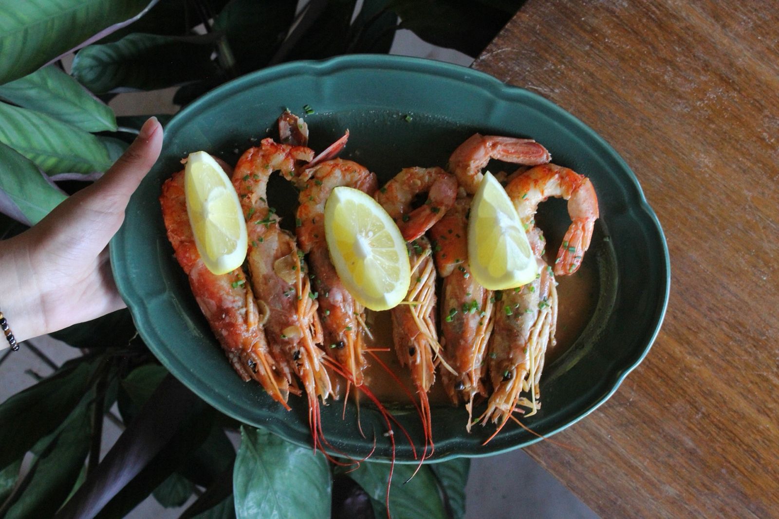 Camarones al toque